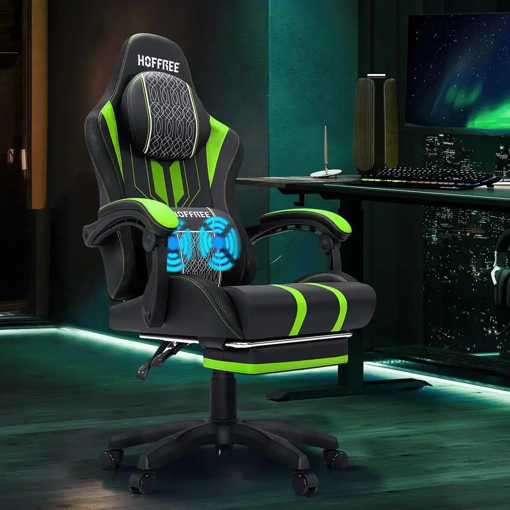Massage - Silla ergonómica de masaje para videojuegos