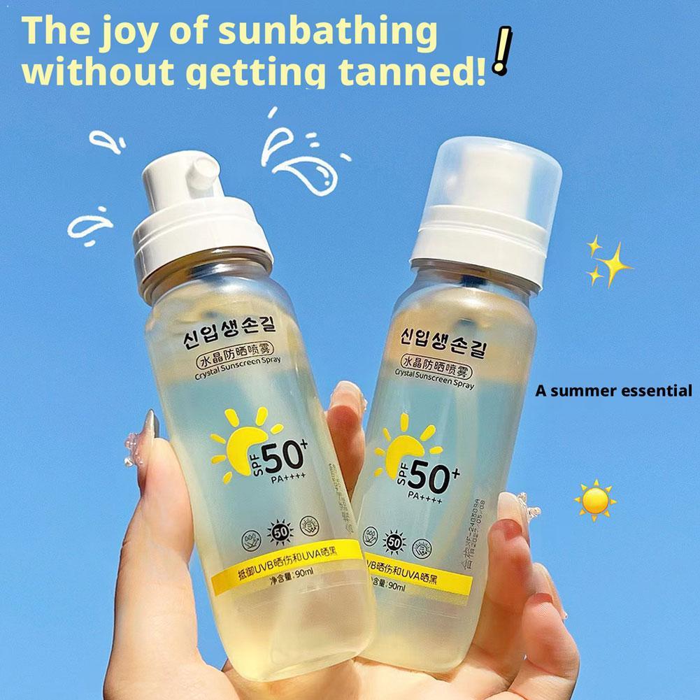 Spf 50 Waterproof Sunscreen - Protector solar coreano Spf 50+, spray