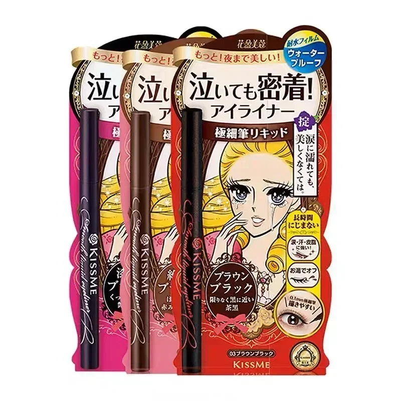 KISS ME maquillaje delineador  - Waterproof Liquid Eyeliner Pen reseña y precio