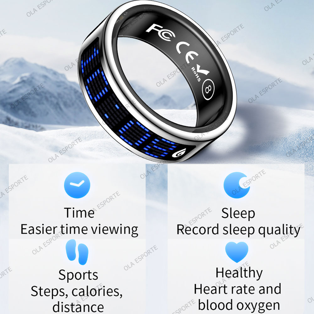 Anillo Inteligente con Pantall - Health Monitors reseña y precio