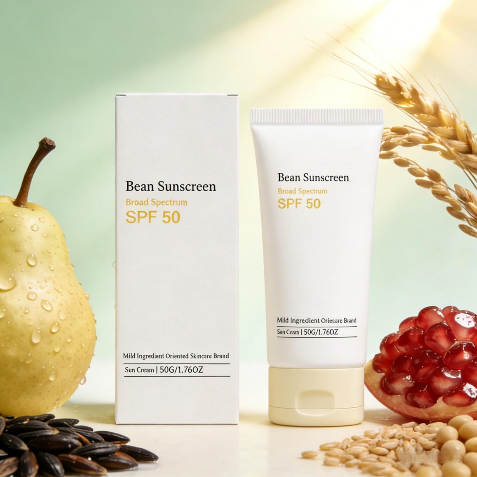 Protector Solar Coreano Bean S - Spf 50 Waterproof Sunscreen reseña y precio