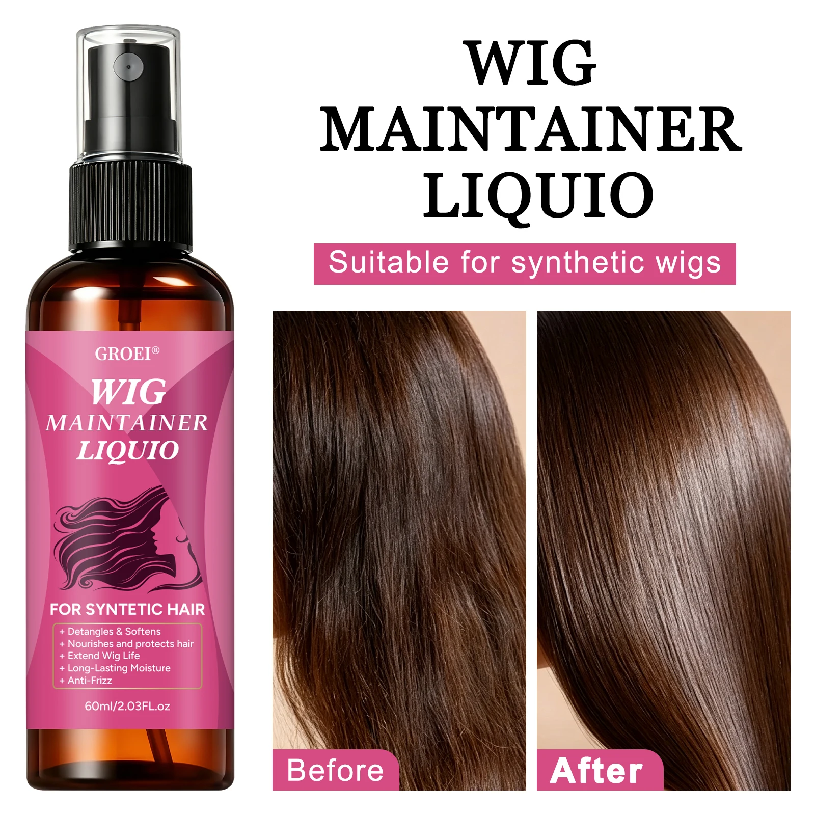 Spray Mantenedor de Pelucas An - Hair Care reseña y precio
