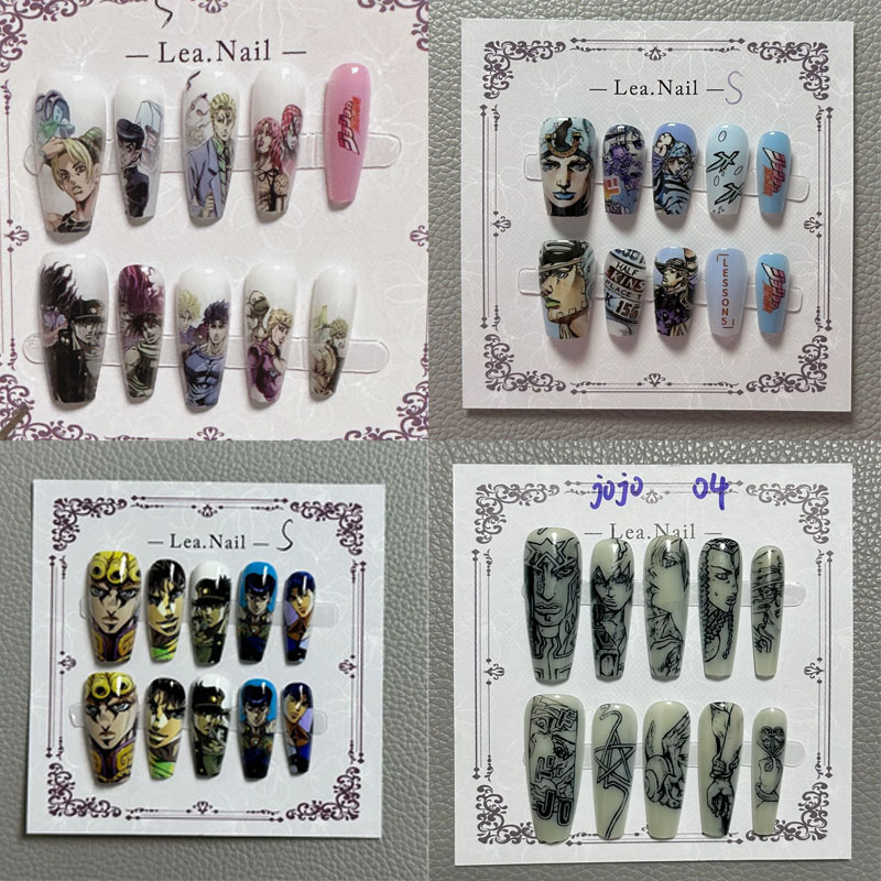 JOJO Nail Art estudiante Anime - Nail Art reseña y precio