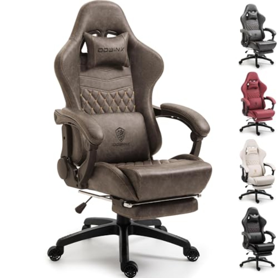 Silla de juego vintage de gran - Massage reseña y precio