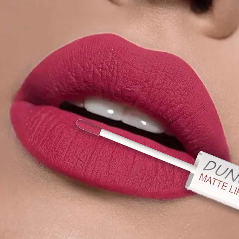 Lápiz Labial Mate, Antiadheren - Matte Velvet Lip Tint Long Lasting reseña y precio