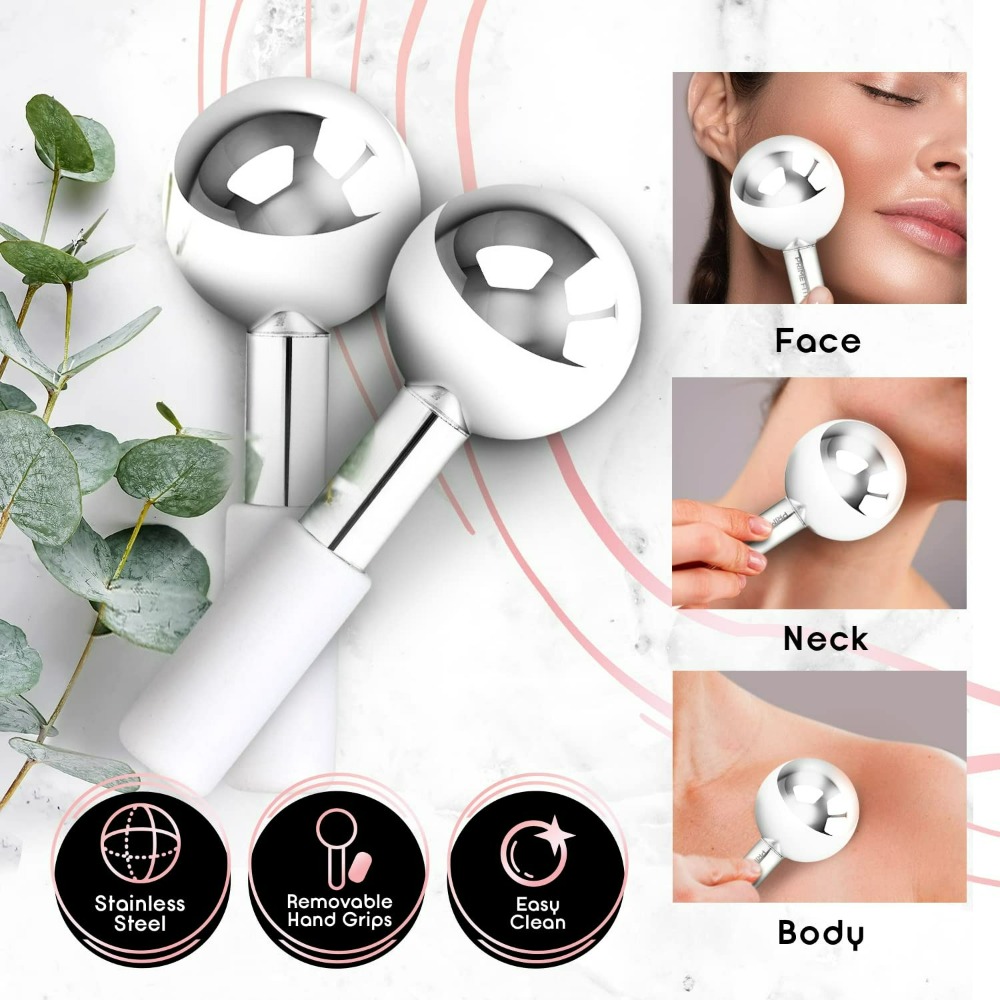 Masajeador Facial Criogénico,  - Face Ice Roller Puffiness reseña y precio