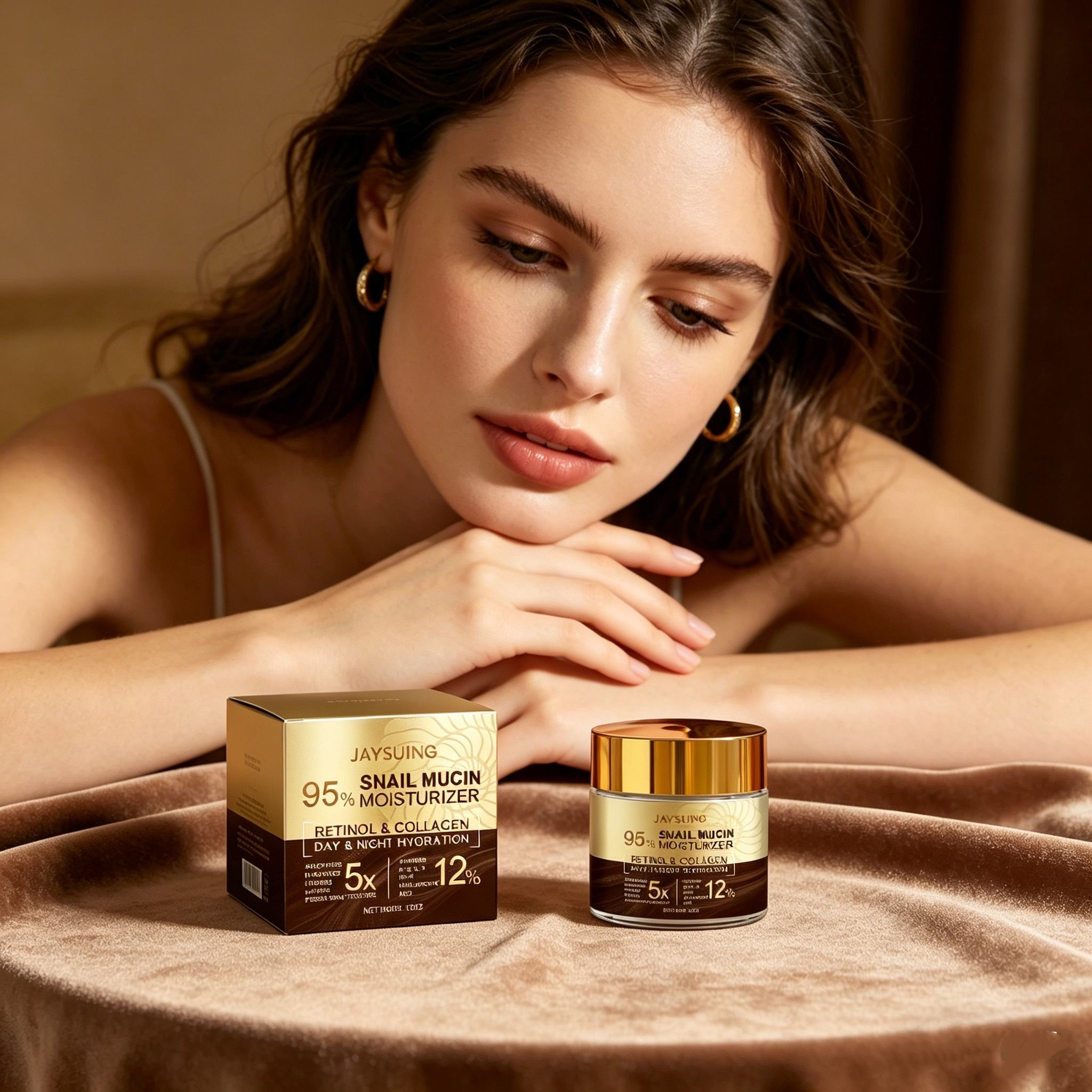 Crema hidratante de mucina de  - Retinol Anti Wrinkle Cream reseña y precio