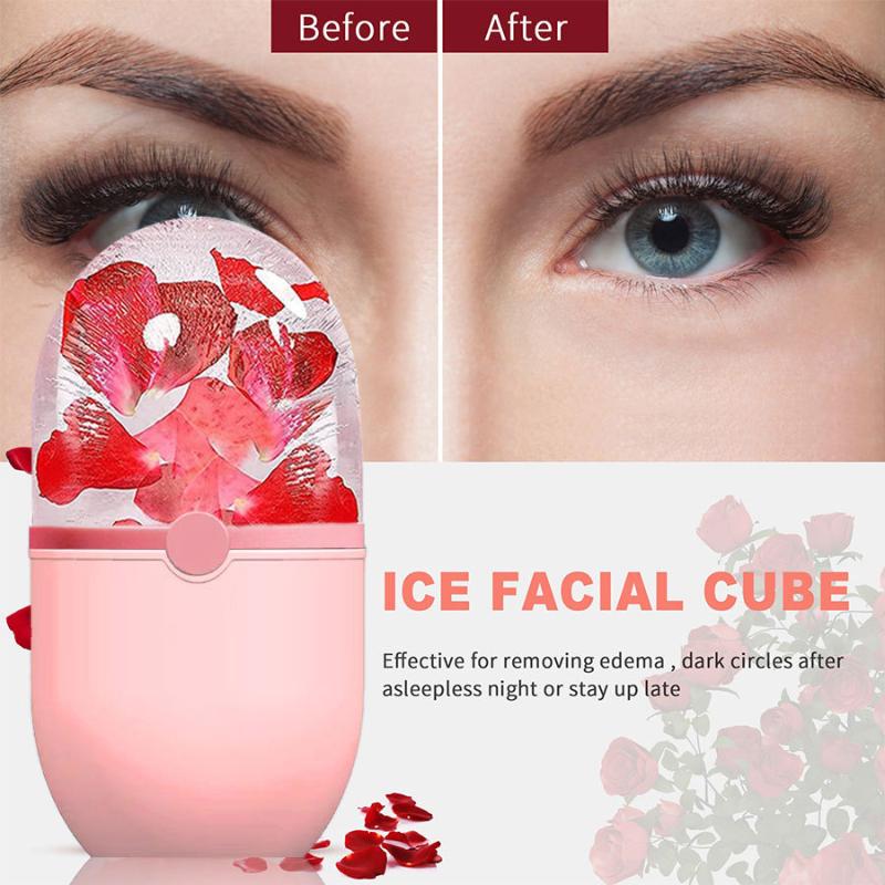 Rodillo Facial de Silicona par - Face Ice Roller Puffiness reseña y precio