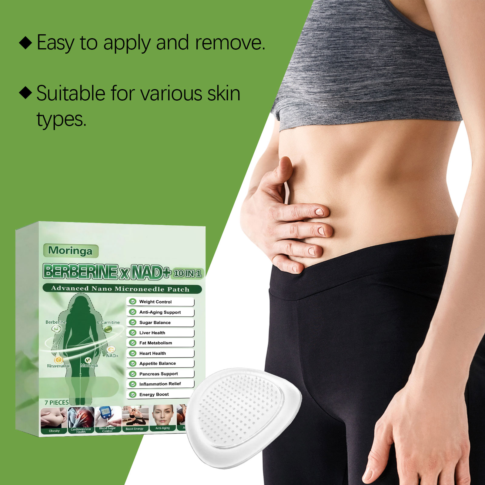 Parche de microagujas 10 en 1  - Skincare reseña y precio